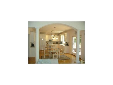 Kitchen. Chefs kitchen and dining area flanked by 