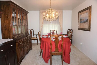Inviting Dining Room.  Imagine the memories being 