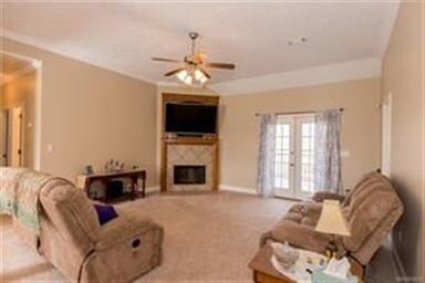 Family Room with Fireplace