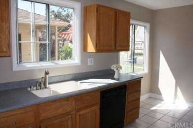 bright kitchen next of dining room