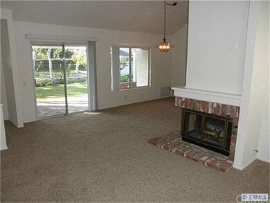 Sliding patio door provides easy access to the lar