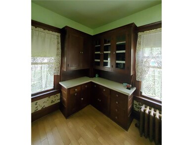 Beautiful cabinets with glass
