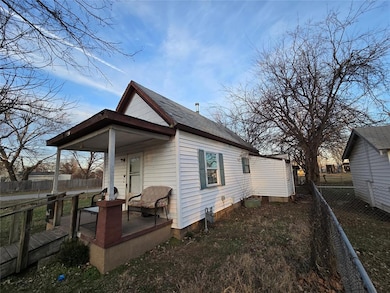 View of rear view of property