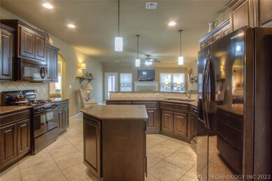 Kitchen with Granite Countertops and Lots of Cabin