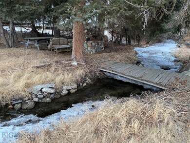 Creek at the back of the property
