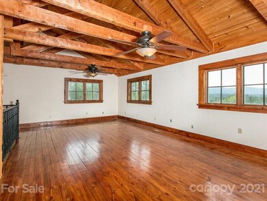 The huge loft would make a great family room, play