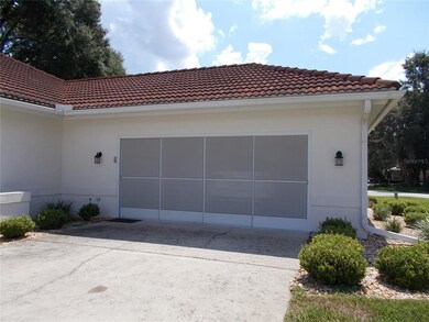 Side-load 2 car Garage w/screens