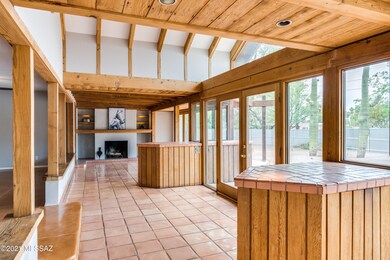 Arizona Room with Fireplace