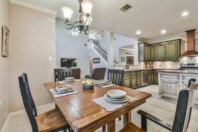 Breakfast nook on kitchen