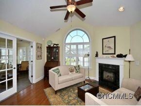Living Room with Fireplace