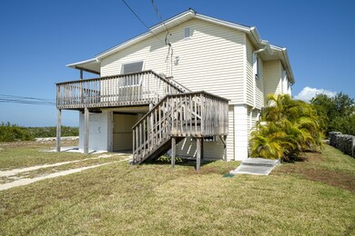 Front stairs & side yard
