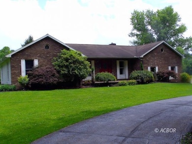 Front of home-Asphalt drive