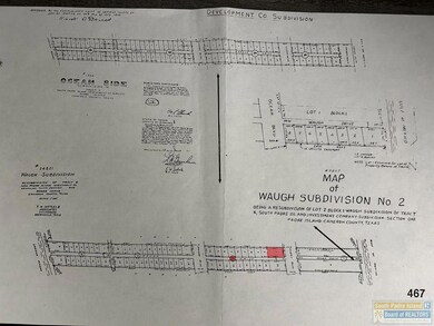 Original Survey of Waugh Subdivision