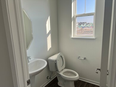 Powder room on main floor