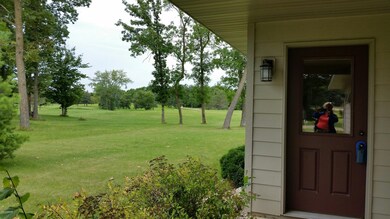 Golf course view from entry