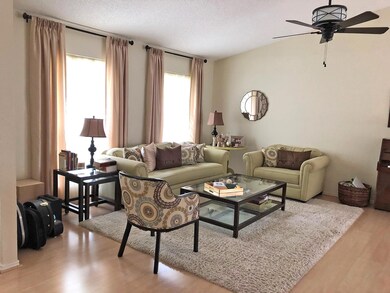 First view of spacious living area