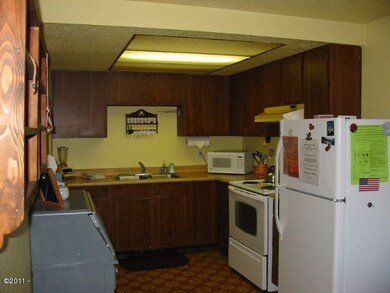 Kitchen with access to huge Deck