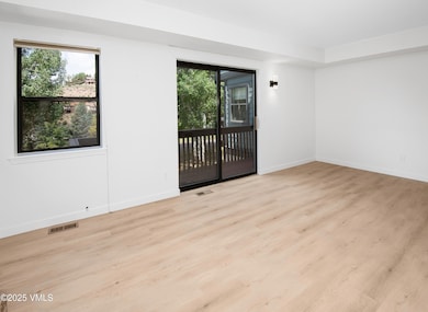 Sliding doors to front deck