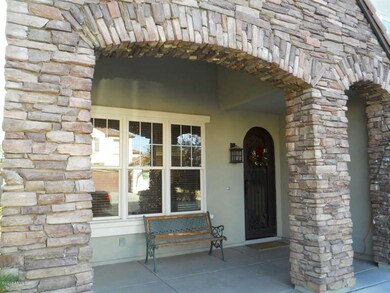 Spacious Covered Front Patio