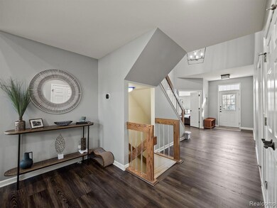 Basement Entry and Front entrance of home