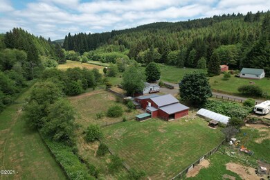 From S property line