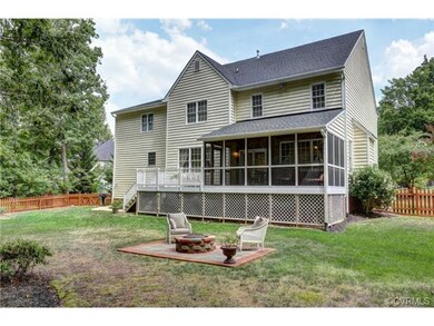 Huge fenced in rear yard complete with a 2013 19x1
