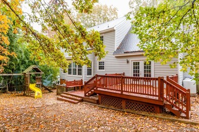 REAR EXTERIOR W/ 2 LEVEL DECK, DETACHED SHED
