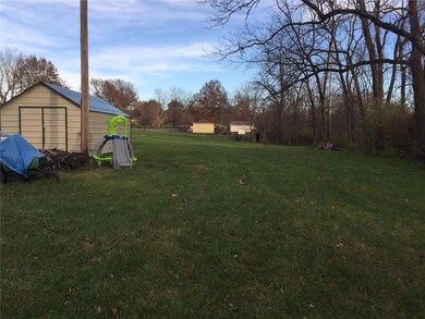 5 acres includes this large yard to the east of th