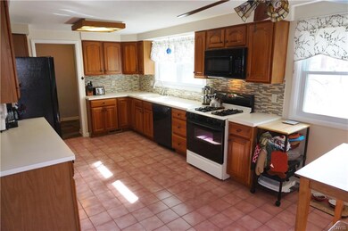 The stylish tile back-splash was added just this y