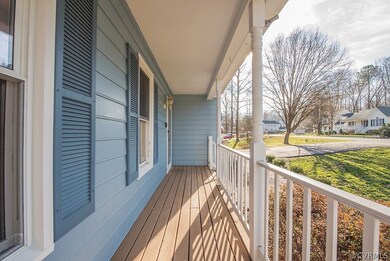 LONG Country Front Porch!