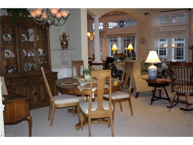 Dining Room open to great room.