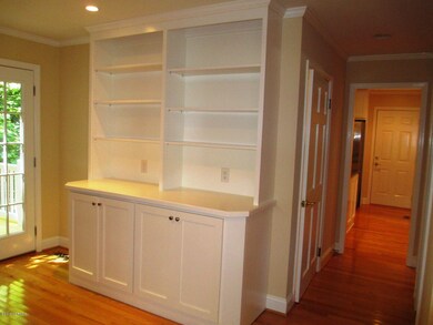 Build in cabinets in living room