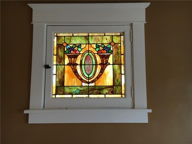 Stained glass window