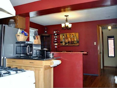 Kitchen. Kitchen includes newer stainless refriger