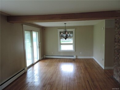 Living room / dining area.