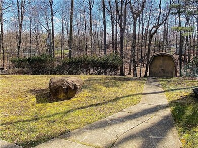 Large, private backyard