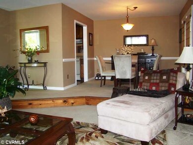 Living Room - View of dining area from living room