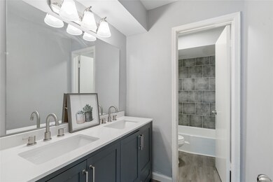 Modern touches will impress your guests in this be