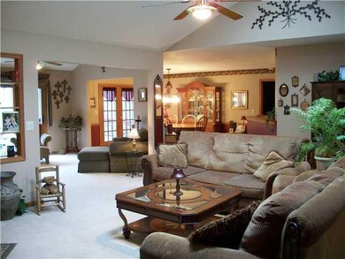 Family Room view from FR into kitchen