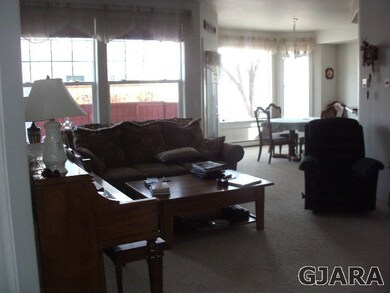Living room view from Entry
