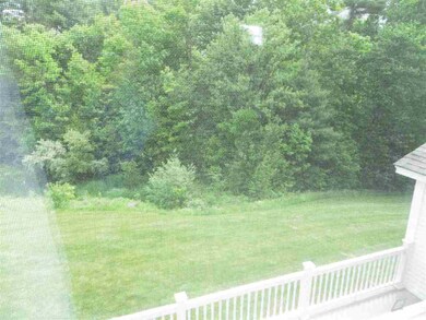accross the sweeping lawn into the woodlands...thi