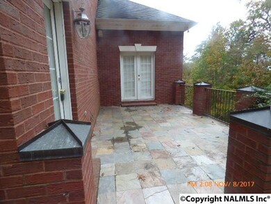 Runs between Dining Room and Office entrances.