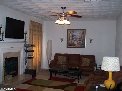 Living Room - open floor plan, gas fireplace