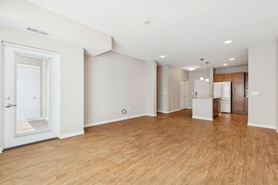 Open floorplan that's move in ready with fresh paint throughout!