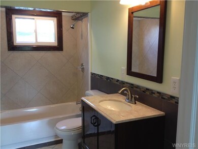 Bathroom WOW!  This totally remodeled bath will knock your socks off!