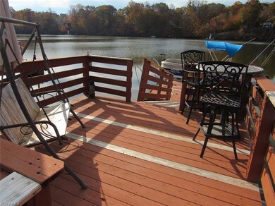 Dock area has room for seating