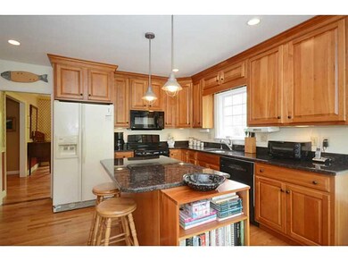 Kitchen. Large Eat-In Kitchen with New Cherry Cabi