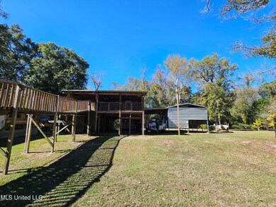 Walk way and back of home