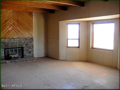 sunken living room
