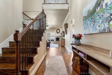 Gorgeous wood floors throughout lower level